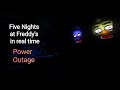 Five Nights At Freddy S In Real Time Power Outage
