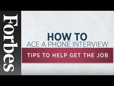 , title : 'How To Conduct A Phone Interview | Forbes'