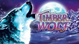 preview picture of video 'Wonder 4 Stars Timber Wolf Slot Machine Bonus - Big Win'