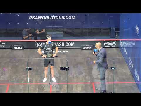 Paul Coll reaches quarter finals of Qatar Qterminals Classic