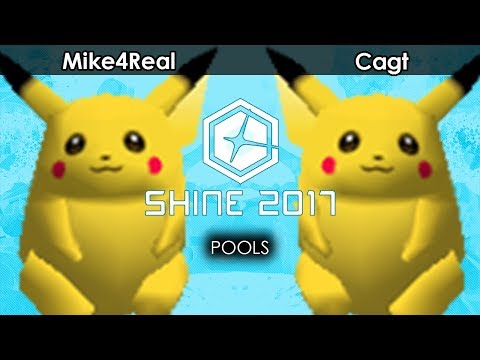 Shine 2017: Mike4Real (Pikachu) V oS | Cagt (Pikachu) - Smash 64 | Pools
