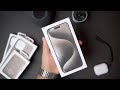 IPhone 15 Pro Max Natural Titanium Unboxing And First Impressions