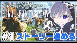 【FFXIV】初見でファイナルファンタジー14をやっていく🌱(フリートライアルLv23～ストーリー進める)【FF14】#1