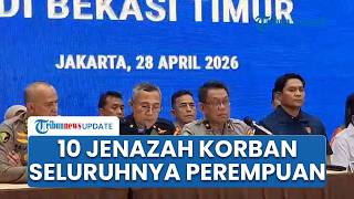 10 Jenazah Korban Kecelakaan Kereta Api Argo Bromo Anggrek dan KRL di Bekasi Seluruhnya Perempuan