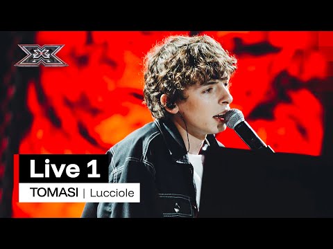 TOMASI canta "Lucciole" di Blanco | X Factor 2025 Live 1
