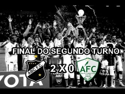 NARRAÇÃO ALVINEGRA #4: ABC 2 X 0 ALECRIM, FINAL DO SEGUNDO TURNO