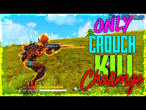Only Crouch Kill Challenge - Garena Free Fire - Desi Gamers