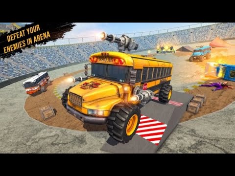Monster Bus Derby Destruction 2024 ~ Android iOS Gameplay