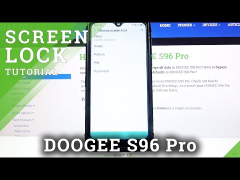 How to Add Screen Lock on DOOGEE S96 Pro – Set Up Lock Screen
