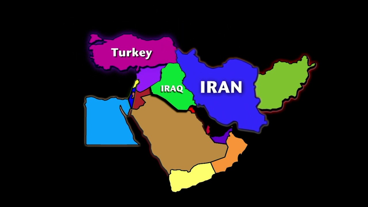 Song to help you memorize the countries of the Middle East or Southwest Asia 2019