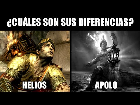 ¿CUÁL ES LA DIFERENCIA ENTRE HELIOS Y APOLO? (God of War/Mitología Griega) 🤔 Respuesta Aquí 🔥
