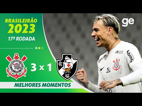 Gols e lances de Corinthians x Vasco da Gama