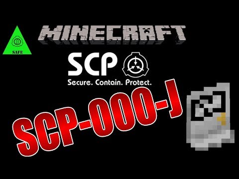 Minecraft SCP Site-19 - Meet SCP-000-J