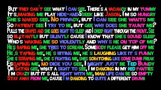 Eminem - Stay Wide Awake - [Lyric Video &amp; Colored Rhyme Scheme]