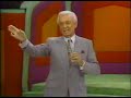The Price Is Right Intro First Time Bob Barker Emerges From The Audience Janice Confused 1991
