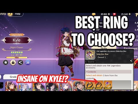 Legendary Ring Box - Best Accessories To Choose? [Seven Knights: Rebirth]
