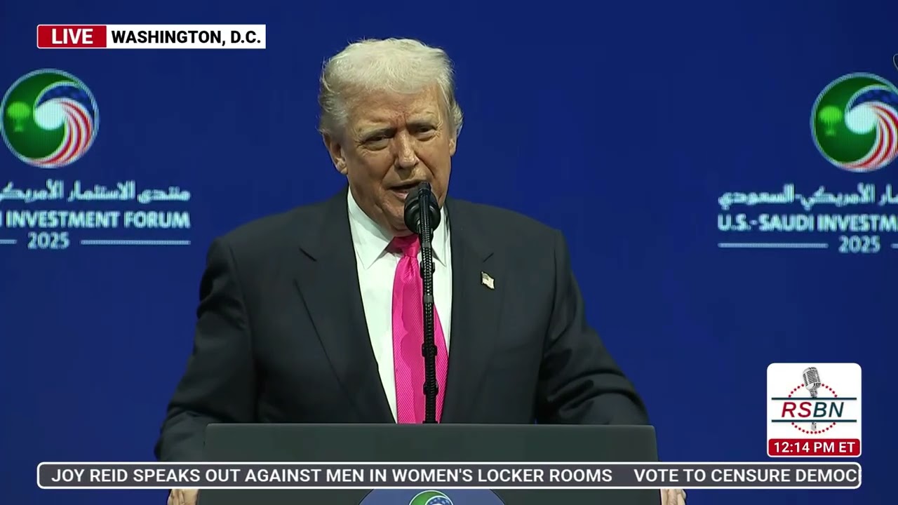 WATCH: President Trump Delivers Remarks at the U.S. - Saudi Investment Forum - 11/19/25