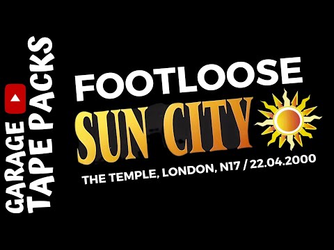 Footloose | Sun City | 4th Birthday | 22nd April 2000 | Uk Garage Music