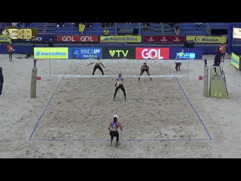 Barbara Carol s out x Day Flint oitavas itapema