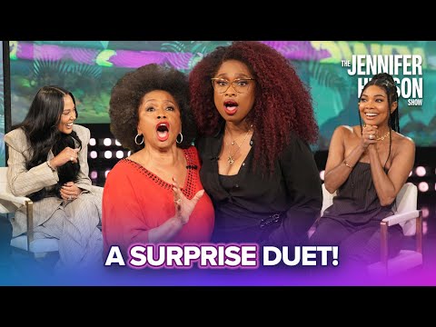 No One Expected JHud & Jenifer Lewis to Sing and Start the Interview Like THIS! | GOAT Cast