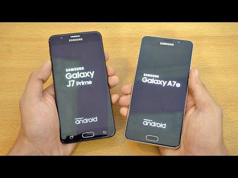 Samsung Galaxy J7 Prime vs A7 (2016) - Speed Test! (4K)