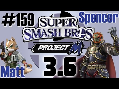 Super Smash Bros Project M [3.6] Fox Vs Ganondorf | #159
