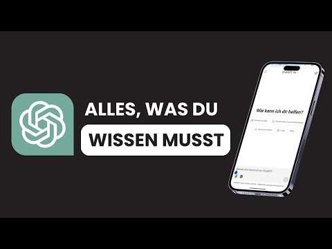 ChatGPT in 17 Minuten verstehen (Anleitung für Einsteiger)