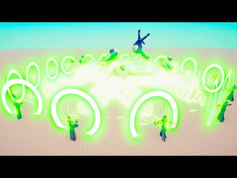 TITANIUM BEAMS CIRCLE vs EVERY FACTION | TABS Totally Accurate Battle Simulator