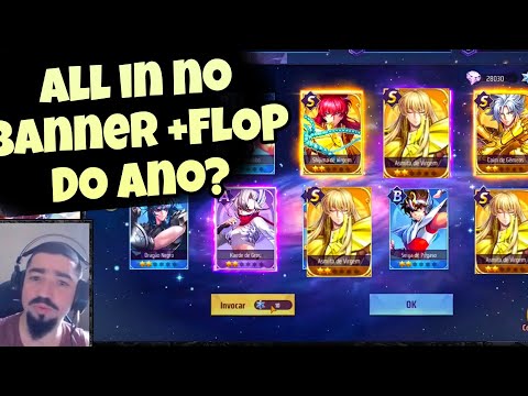 All In no Pior Banner do Ano? Summons Asmita de Virgem - Saint Seiya Awakening