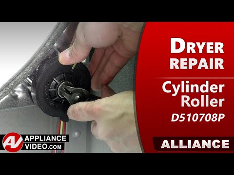 Dryer - Rumbling Noise - Cylinder Roller Repair