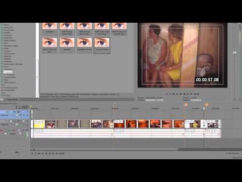 Sony Vegas 11 Tutorial - adding Timecode to your project