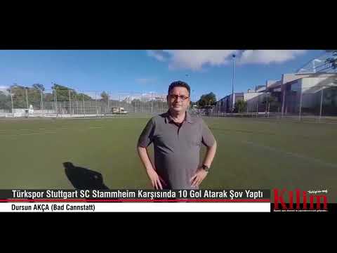 Türkspor Stuttgart SC Stammheim Karşısında 10 Gol Atarak Şov Yaptı