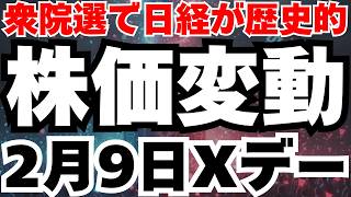 【2月9日Xデー】オプション市場が示す日経平均の歴史的急騰シナリオとは