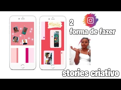 como fazer stories criativo pelo Instagram 2 forma de fazer!!!