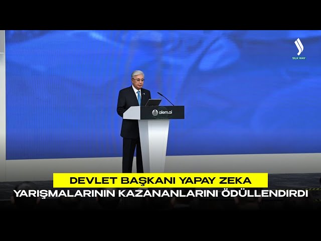 Devlet Başkanı yapay zeka yarışmalarının kazananlarını ödüllendirdi