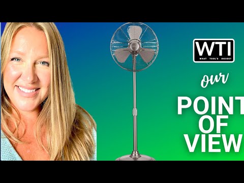 HUNTER Adjustable Pedestal Floor Fan - WTI product video review