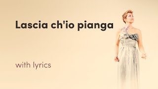 Joyce DiDonato - Lascia ch&#39;io pianga (Lyric Video)