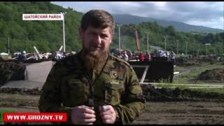 Рамзан Кадыров пообещал восстановить разрушенный оползнем поселок в ближайшее время
