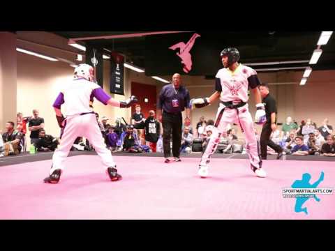 Brandon Ballou vs Kevin Walker Team Sparring Round 3 -2016 AKA Warrior Cup
