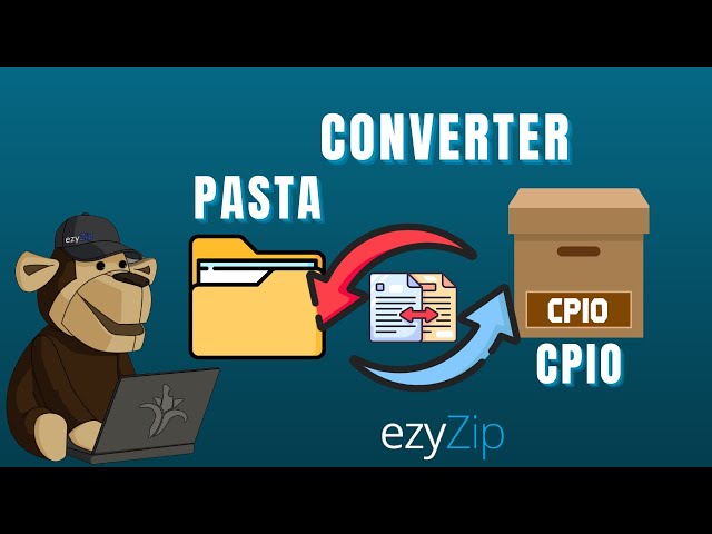 Como converter pasta para arquivo CPIO