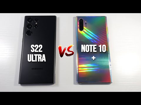 Samsung Galaxy S22 Ultra VS Samsung Galaxy Note 10 Plus in Late 2024 Cameras, Speed Test & Display)