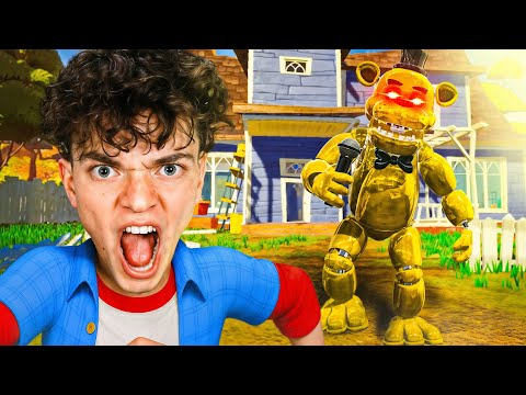 Hello Neighbor aber Fredbear ist mein Nachbar...