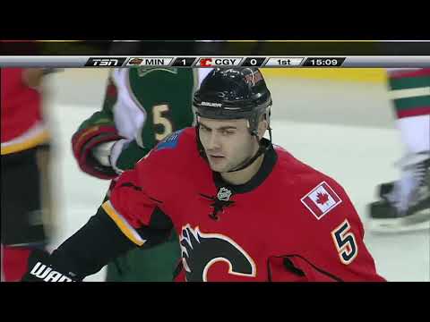 NHL  Jan.19/2011 Minnesota Wild - Calgary Flames