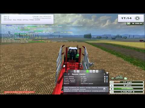 Let's Play Farming Simulator 2013 Titanium Edition Courseplay  -  Course - Fieldwork Mode // 8
