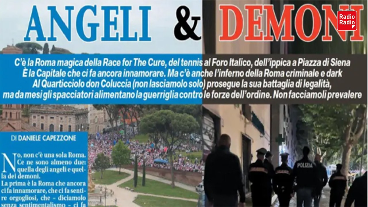 🔴 ROMA, DOLCE VITA E DEGRADO: "ANGELI E DEMONI" | #11MAGGIO
