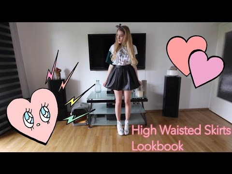 💛 High Waisted Skirts Lookbook | 2014 💛