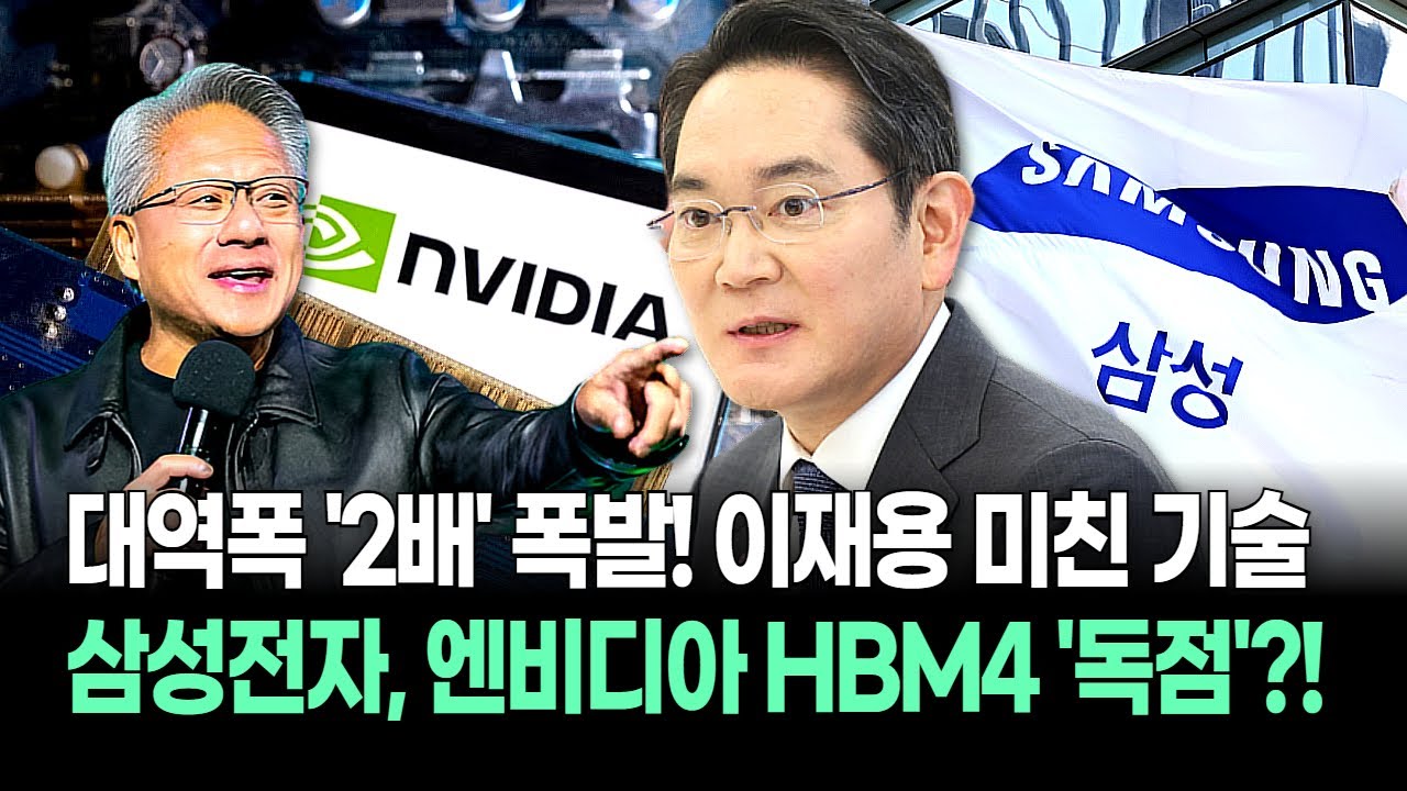 "마이크론 탈락" 엔비디아 AI칩 심장, '삼성전자' 100% 독점한다?! 이재용 없으면 AI 시대 끝납니다