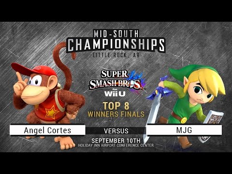 MSC 2016 - Angel Cortes ( Diddy Kong ) vs MJG ( Toon Link ) Smash 4 Wii U Winner's Finals