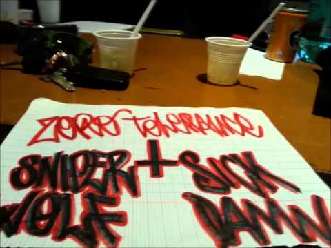 Sick Damn Feat. Strage A.K.A Sniper Wolf - Zero Tolerance (Inedito)