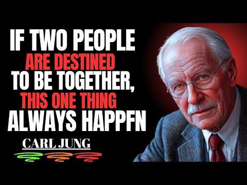 IF TWO PEOPLE ARE DESTINED TO BE TOGETHER, THIS ONE THING ALWAYS HAPPENS | CARL JUNG